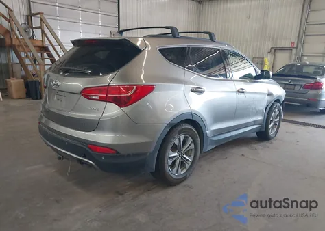 2016 Hyundai Santa Fe Sport 2.4L из США, поврежденный, VIN 5XYZU3LB5GG311955